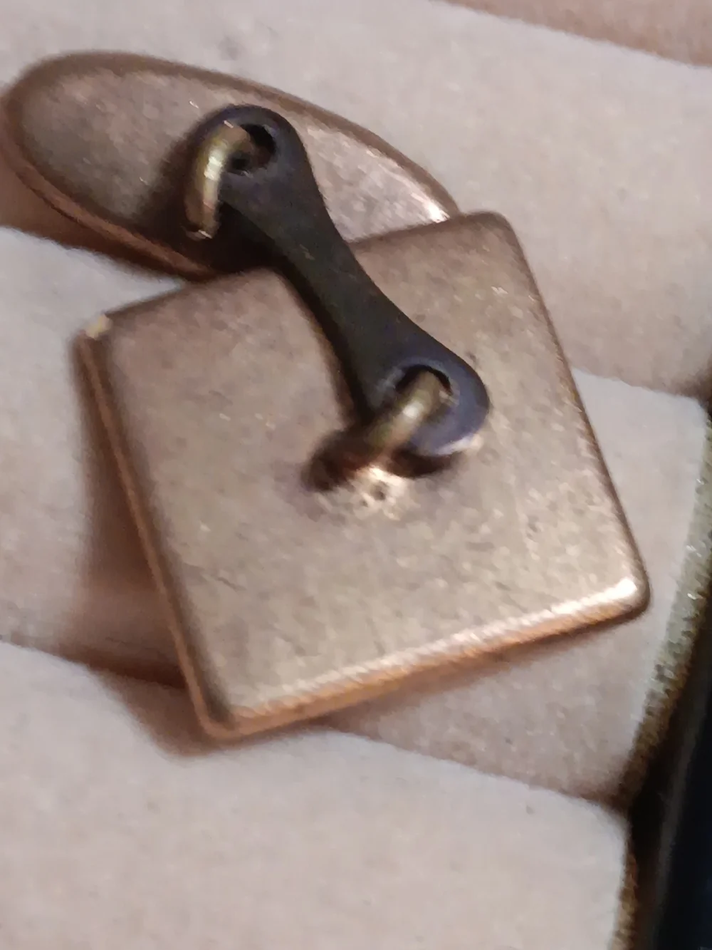 Antique Japabese Domascene Cufflinks Set